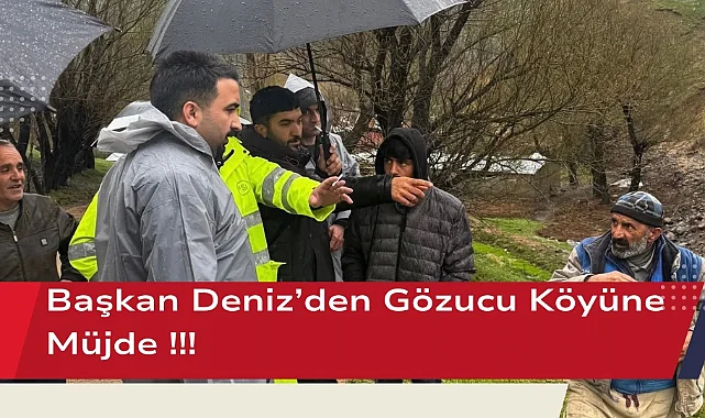 Gözucu Köyü Yine Sel Tehlikesiyle Karşı Karşıya: Başkan Deniz'den Müdahale