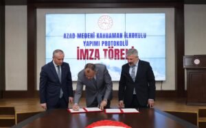 Ağrı’da 8 derslikli ilkokul için protokol imzalandı