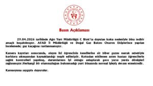 BASIN AÇIKLAMASI