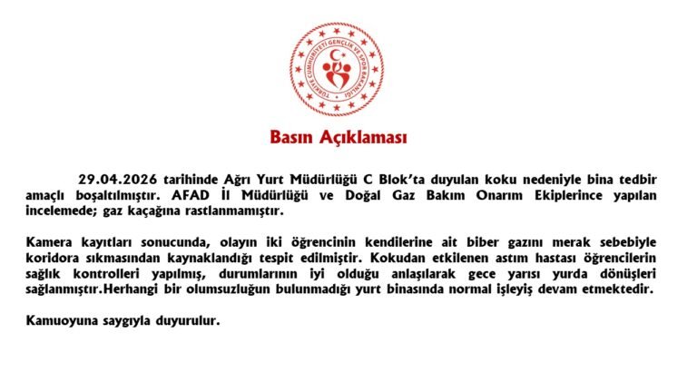 BASIN AÇIKLAMASI