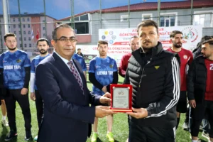 Ağrı’da öğretmenler arası futbol turnuvası tamamlandı