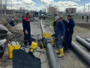 AĞRI BELEDİYESİ ALTYAPI ÇALIŞMALARINI SÜRDÜRÜYOR