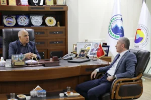 ATSO Başkanı Alpaslan, SMA hastası Kerem’e destek vereceklerini açıkladı