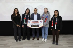 Ağrı’da “Bir Bilenle Bilge Nesil” Projesi kapsamında ödül töreni düzenlendi