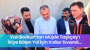 Taşlıçay’ı İkiye Bölen Karayolu Sorununda Çözüm Arayışı