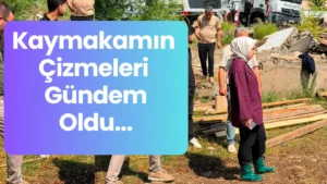 Kaymakam Çizmeleriyle Gündem Oldu