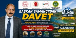 Başkan Mehmet Nuri Samancı’dan Balıkgöl Şenliği’ne Davet