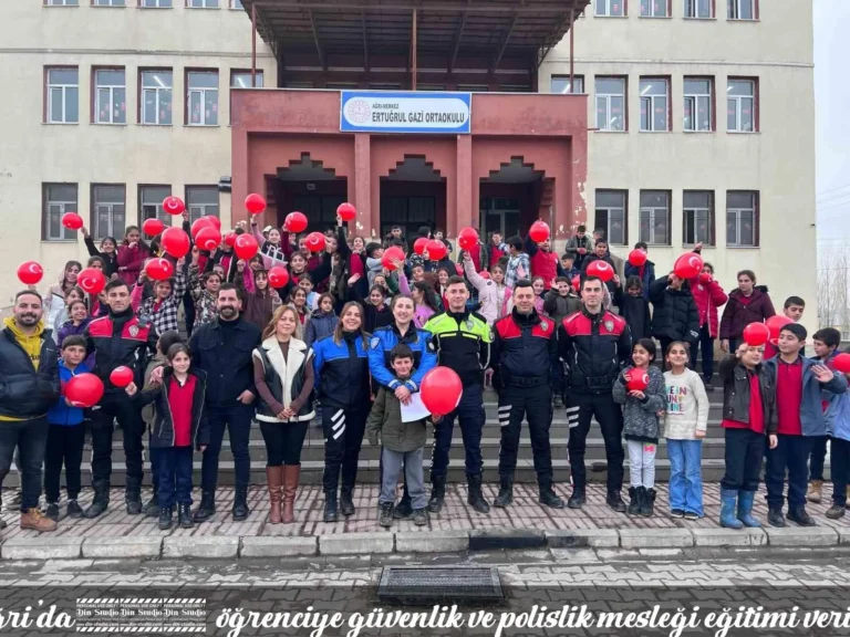 Ağrı’da 320 öğrenciye güvenlik ve polislik mesleği eğitimi verildi