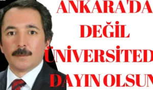Ağrı üniversitesi aile şirketine dönmüş