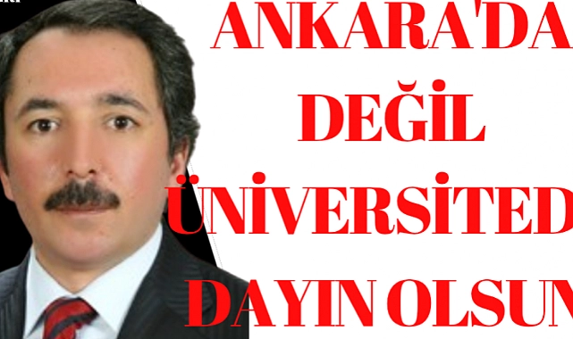 Ağrı üniversitesi aile şirketine dönmüş