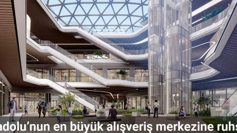 Doğu anadolu’nun en büyük alışveriş merkezine ruhsat verildi