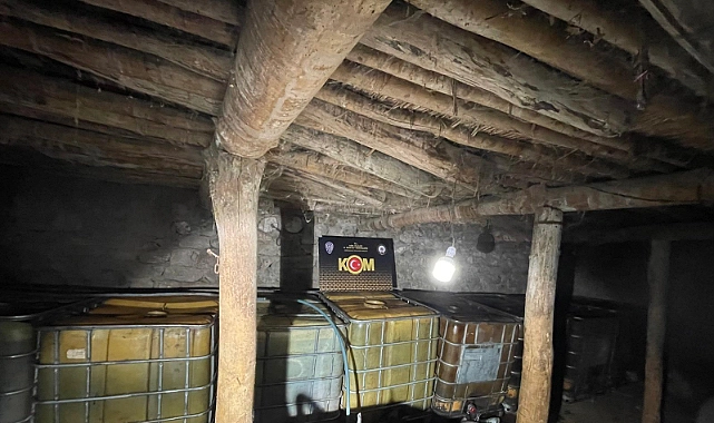 Doğubayazıt’ta kaçak akaryakıt operasyonu
