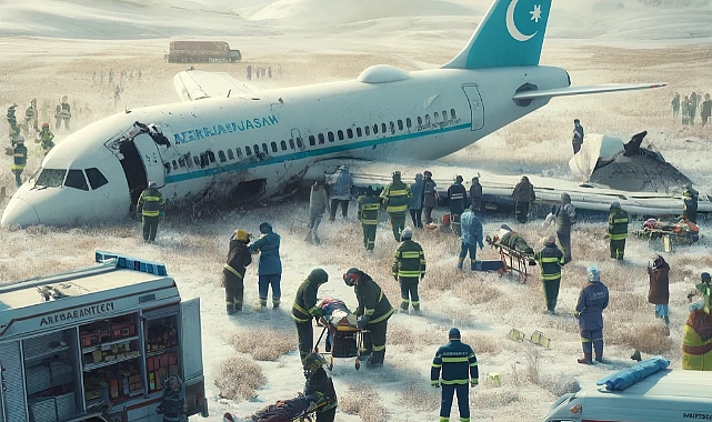 Kazakistan’da azerbaycan uçağı düştü: 25 kişi sağ kurtuldu, 22 yaralı hastaneye kaldırıldı