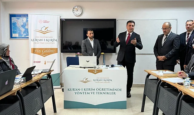 Kur’an-ı kerim eğitimi çalıştayda ele alındı