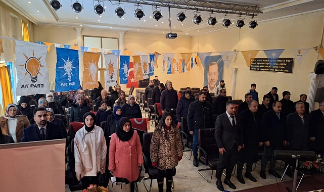 Taşlıçay ak parti kadın kolları 7. olağan kongresi gerçekleşti