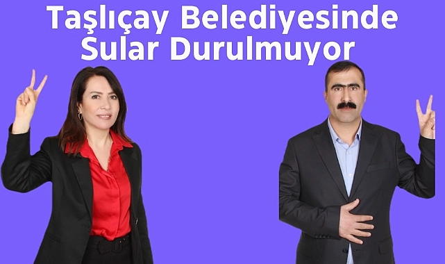 Taşlıçay belediyesinde sular durulmuyor