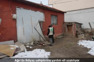Ağrı’da ihtiyaç sahiplerine yardım eli uzatılıyor