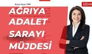 Ağrı’ya yeni adalet sarayı müjdesi!