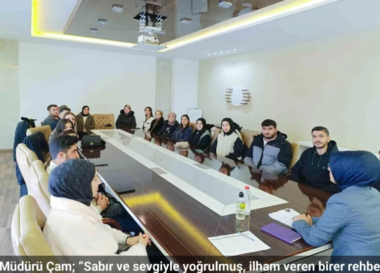 Milli eğitim müdürü çam; “sabır ve sevgiyle yoğrulmuş, ilham veren birer rehbersiniz"