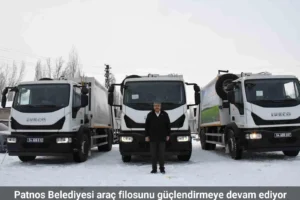 Patnos belediyesi araç filosunu güçlendirmeye devam ediyor