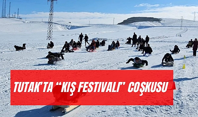Tutak’ta “kış festivali” coşkusu