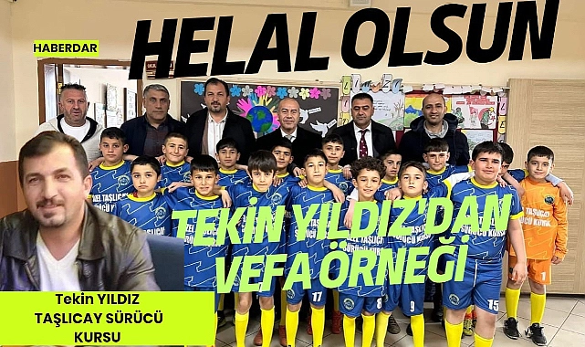 Taşlıçay sürücü kursu’ndan spora ve eğitime destek