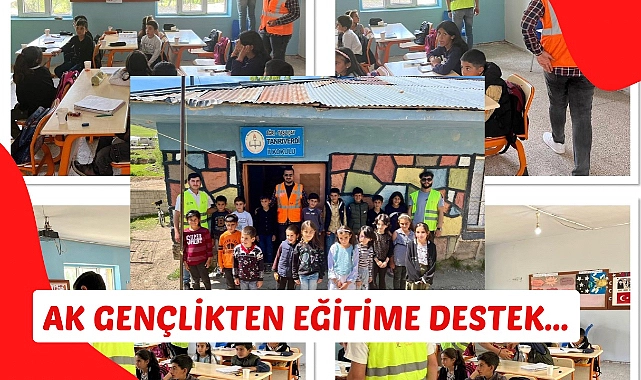 Ak gençlikten eğitime destek