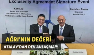 Abdullah atalay dev anlaşma imzasını attı