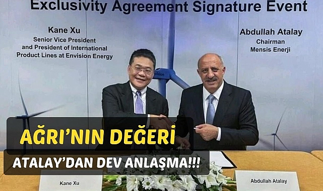 Abdullah atalay dev anlaşma imzasını attı