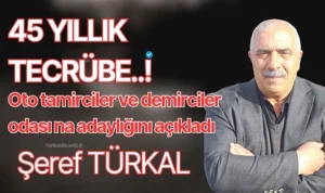 Türkal adaylığını resmen açıkladı