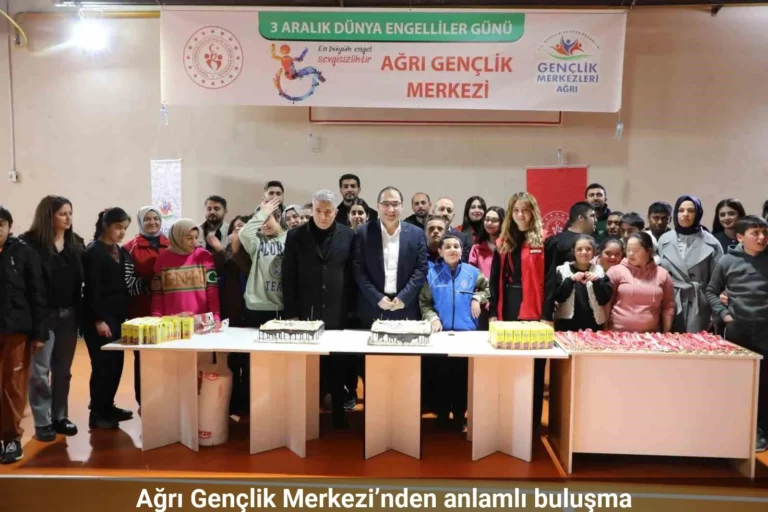 Ağrı gençlik merkezi’nden anlamlı buluşma