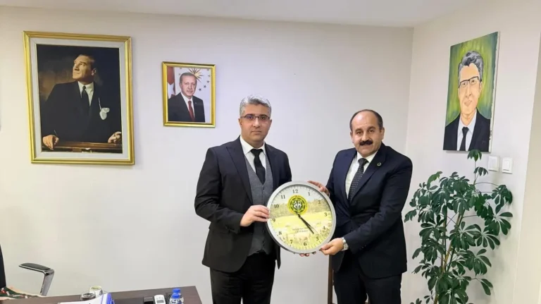 Başkan samancı’dan vali yardımcısı çalışır’a ziyaret