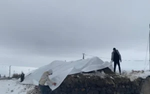 Patnos’ta hayat durma noktasına geldi